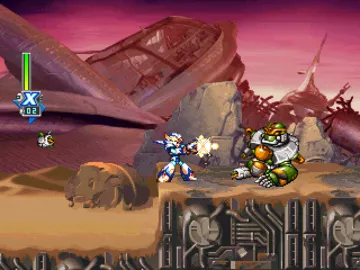 Mega Man X6 (US) screen shot game playing